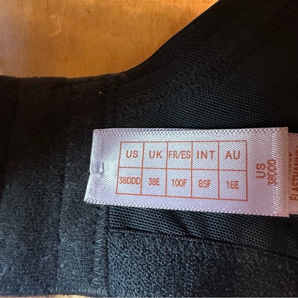 Savage X Fenty Core Microfiber Unlined Demi Bra Black Lace Detail 38DDD NWT - Picture 10 of 16